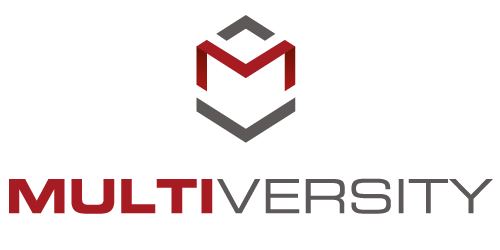 l'immagine mostra un logo di un azienda partner, multiversity